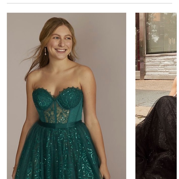 Prom dress sz. 20 - Picture 3 of 6